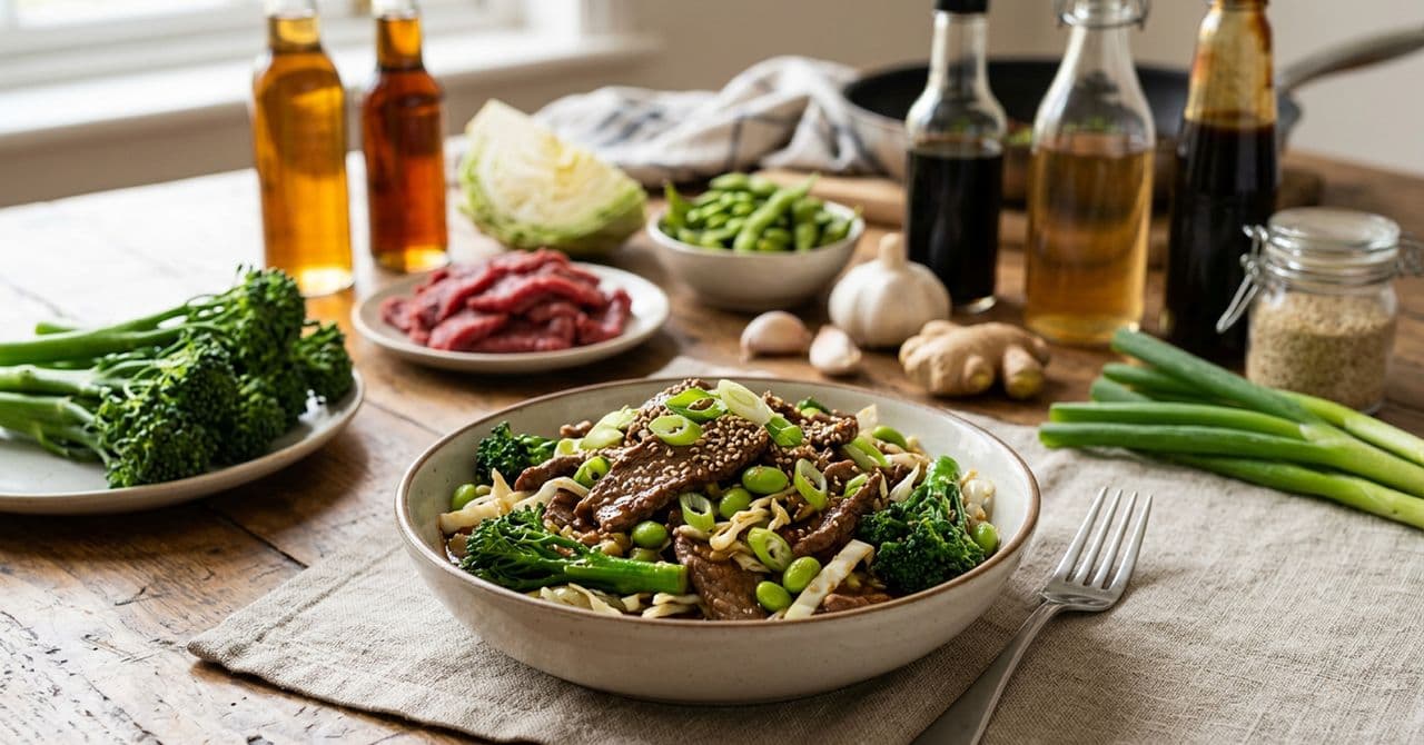 Beef & Broccoli Protein Bowl 