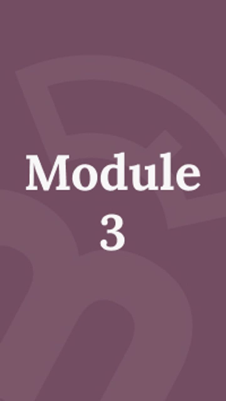 Module 3: Building confidence and resilience from day one 