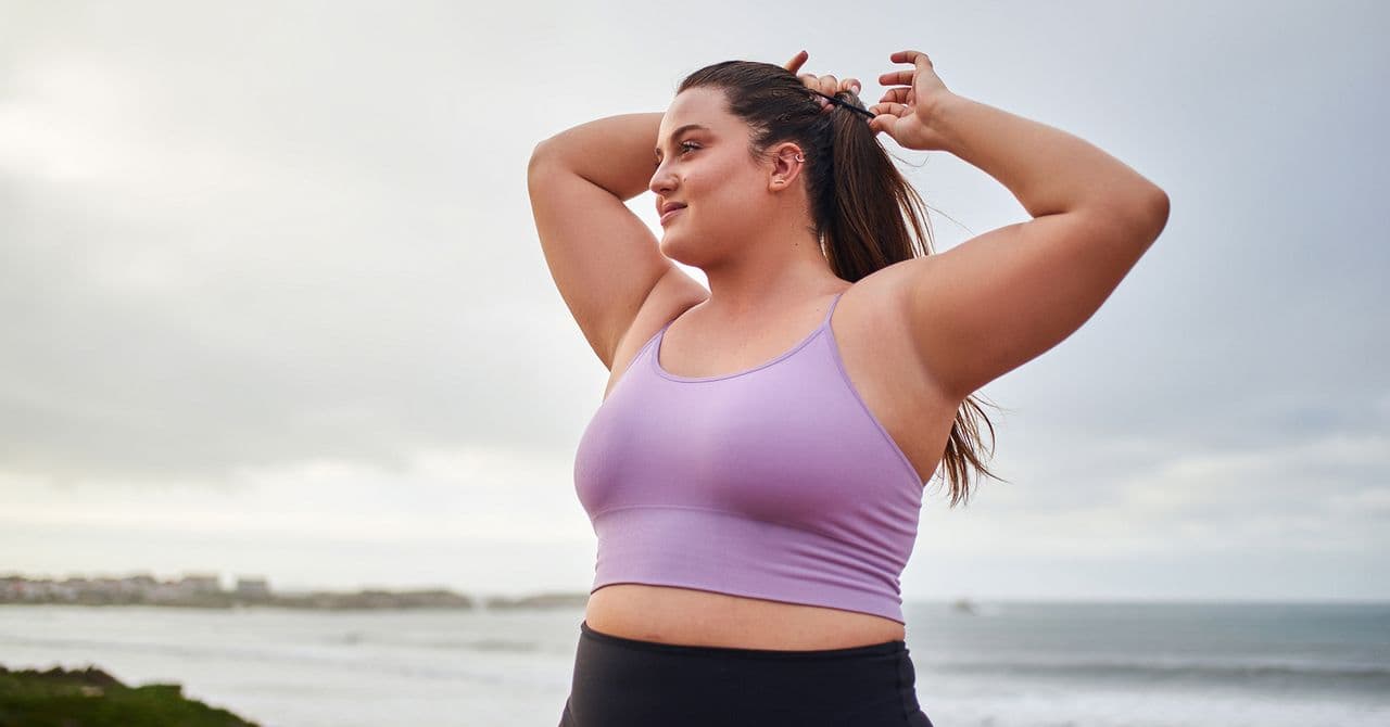 An image of a woman excited to start her first dose of Mounjaro 2.5mg