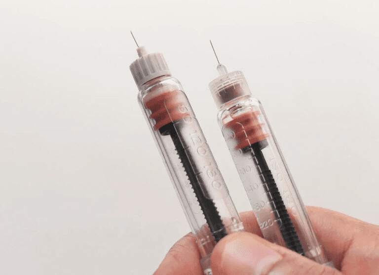 Two self-injectable weight loss injections containing GIP Receptor Agonists.