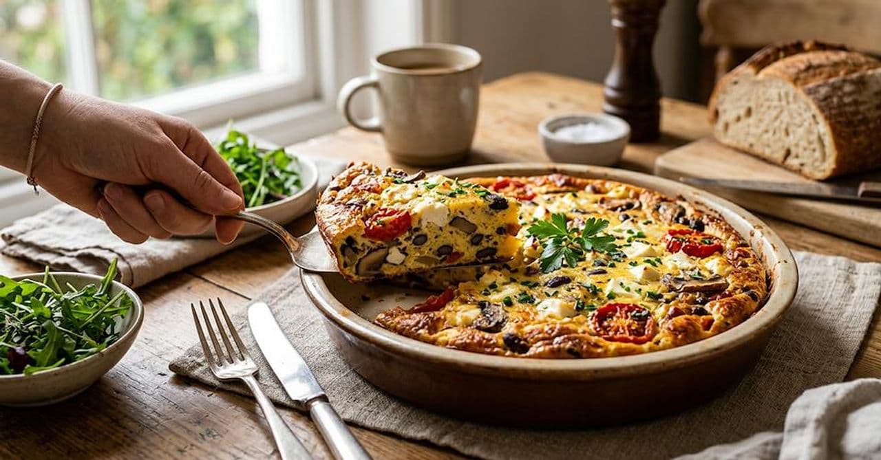 Baked omelette