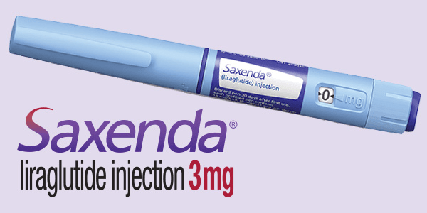 An image showing a Saxenda weight loss injection.