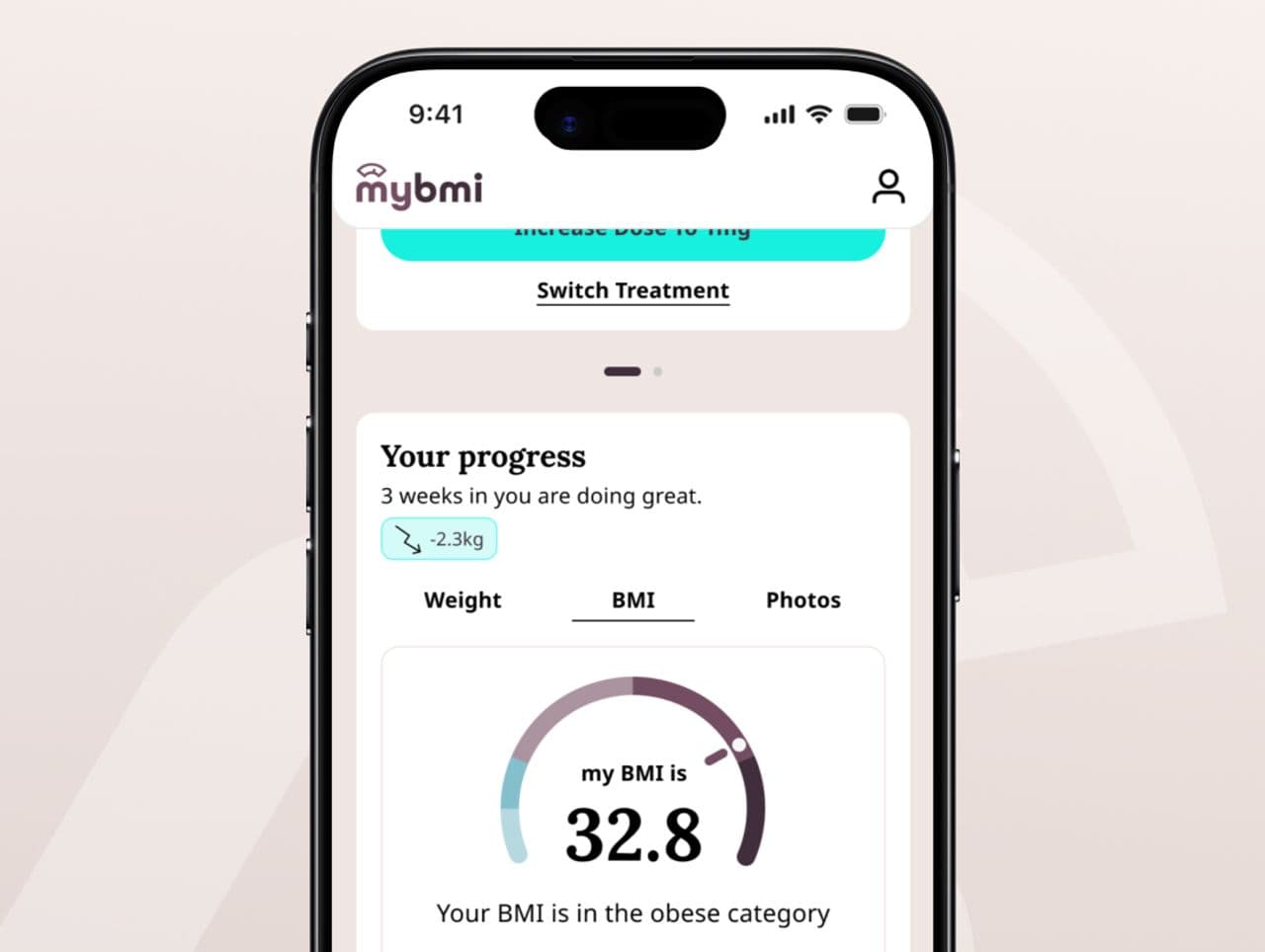 Track your weight and see your progress