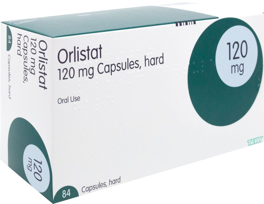 packet of orlistat 120 mg capsules