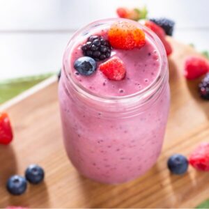 Berry Blast Smoothie For Weight Loss