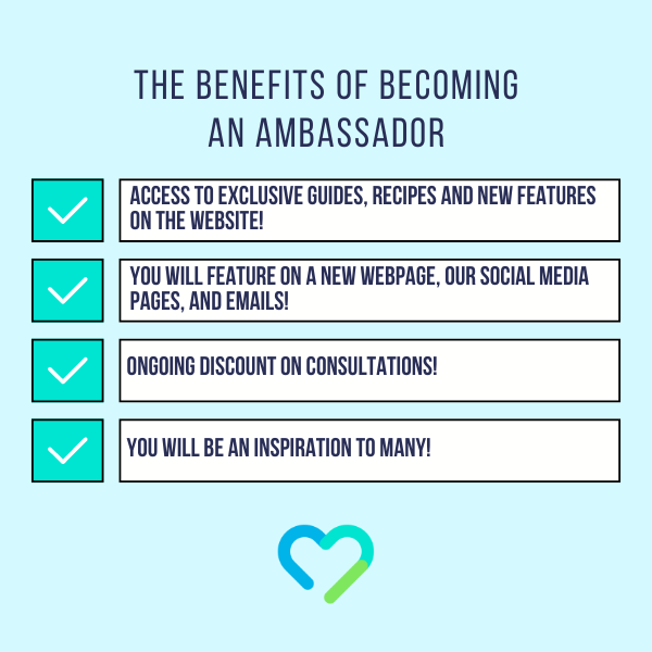 Benefits of becoming an ambassador